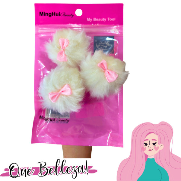 MINI BORLAS PELUCHE X 3