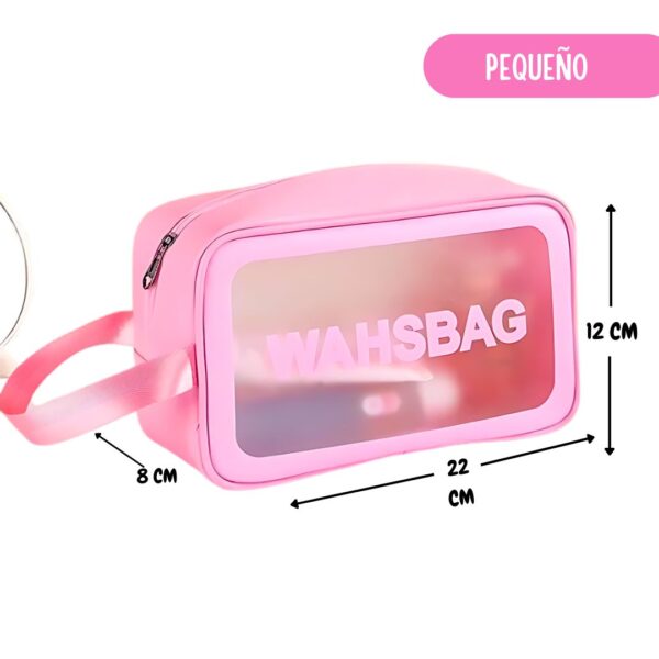 COSMETIQUERA WASHBAG PEQUEÑA COLOR ROSADO