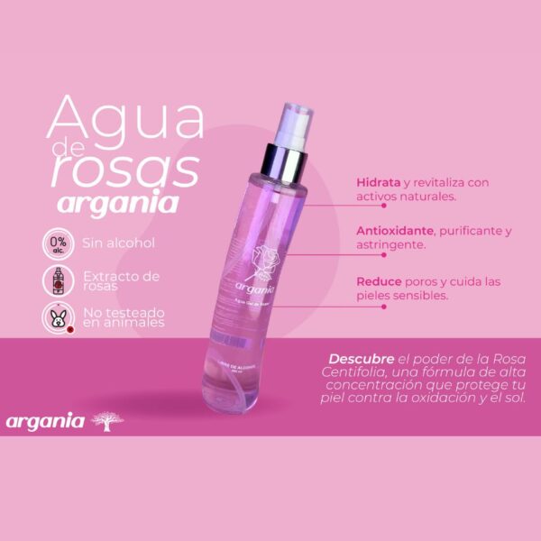 AGUA DE ROSAS ARGANIA 260ML