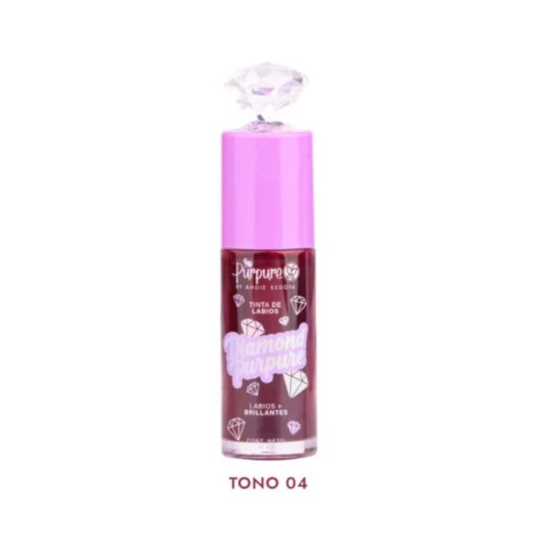 TINTA DE LABIOS DIAMOND PURPURE TONO 04