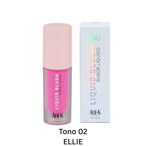 RUBOR LIQUIDO BONITA ANI-K TONO 02 ELLIE