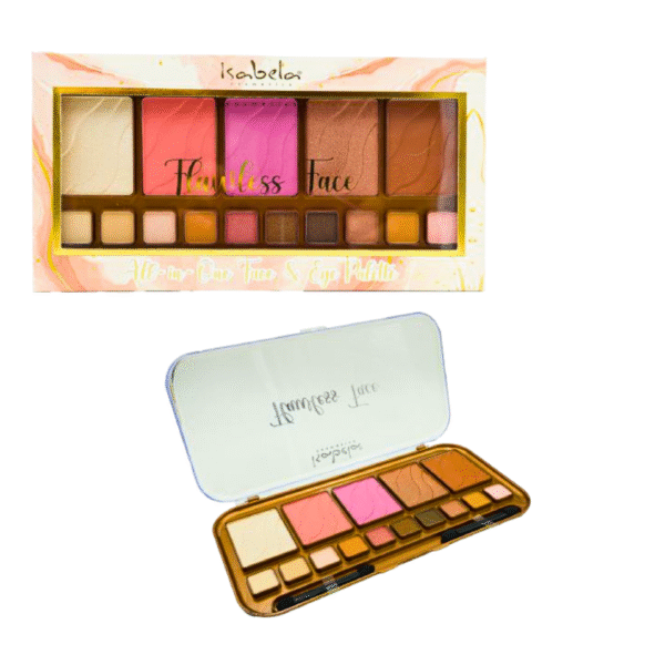 PALETA DE RUBORES E ILUMINADORES ISABELA