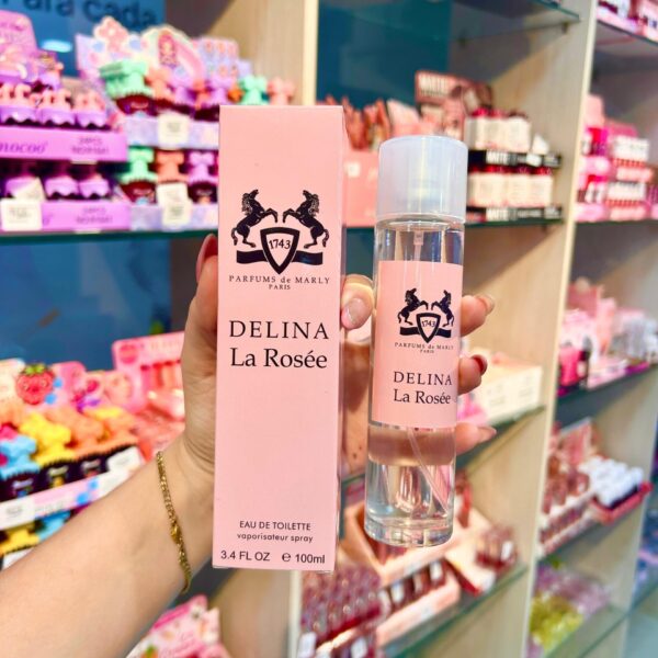 PERFUME DELINA LA ROSEE 100 ML ENVASE DE VIDRIO