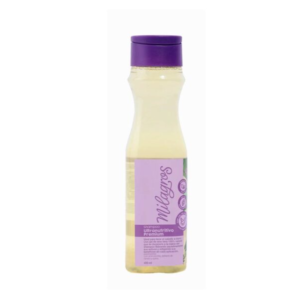SHAMPOO ULTRA NUTRITIVO PREMIUN MILAGROS 450ML