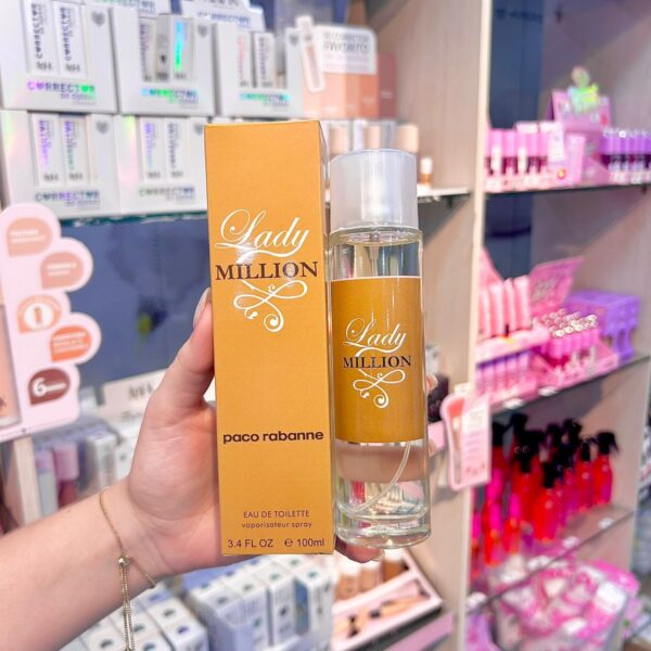 PERFUME LADY MILLION 100ML ENVASE DE VIDRIO