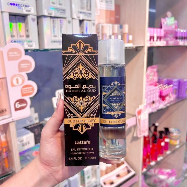 PERFUME LATTAFA BADEE AL OUD 100ML -UNISEX- ENVASE DE VIDRIO