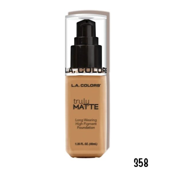 BASE TRULY MATTE L.A COLORS TONO 358