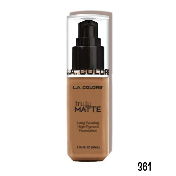 BASE TRULY MATTE L.A COLORS TONO 361