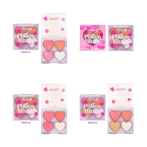 PALETA DE RUBOR POTION BLUSH PURPURE