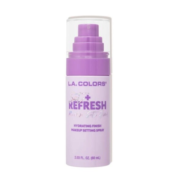 FIJADOR REFRESH L.A COLORS ACABADO LUMINOSO E HIDRATANTE