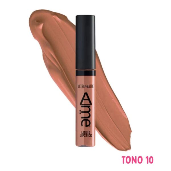 LABIAL LIQUIDO ULTRA MATTE AME TONO 10