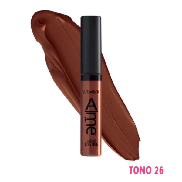 LABIAL LIQUIDO ULTRA MATTE AME TONO 26