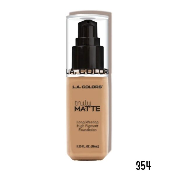 BASE TRULY MATTE L.A COLORS TONO 354