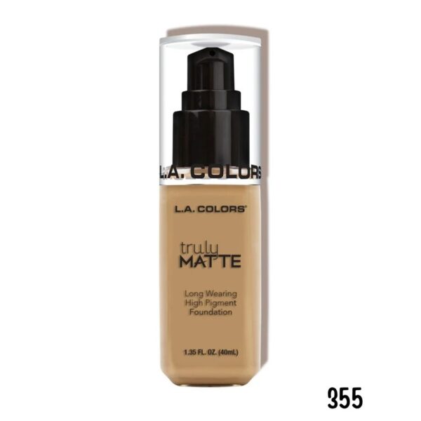 BASE TRULY MATTE L.A COLORS TONO 355