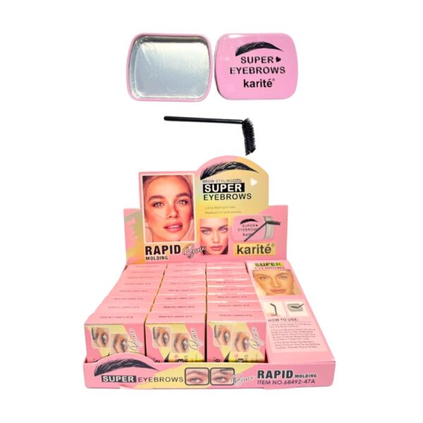 JABÓN DE CEJAS KARITÉ ROSA