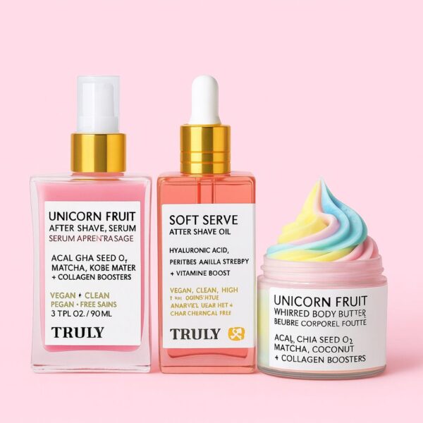 COMBO TRULY (CUIDADO DE LA ZONA V) ACEITE, SERUM, MANTEQUILLA 180GR