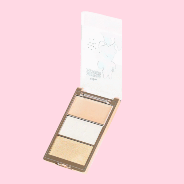 PALETA DE ILUMINADORES X3 CREMA. POLVO 2 TONOS MIIS COSMETICS