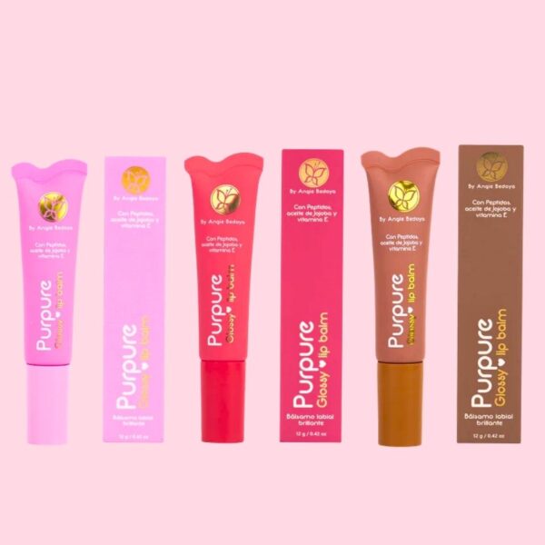 BRILLO LIP BALM GLOSSY PURPURE