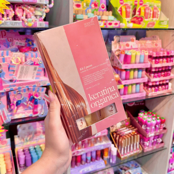 KERATINA ORGANICA 160ML BENDICIÓN ARTESANAL (SHAMPOO PRE - ACTIVO - TRATAMIENTO POST)