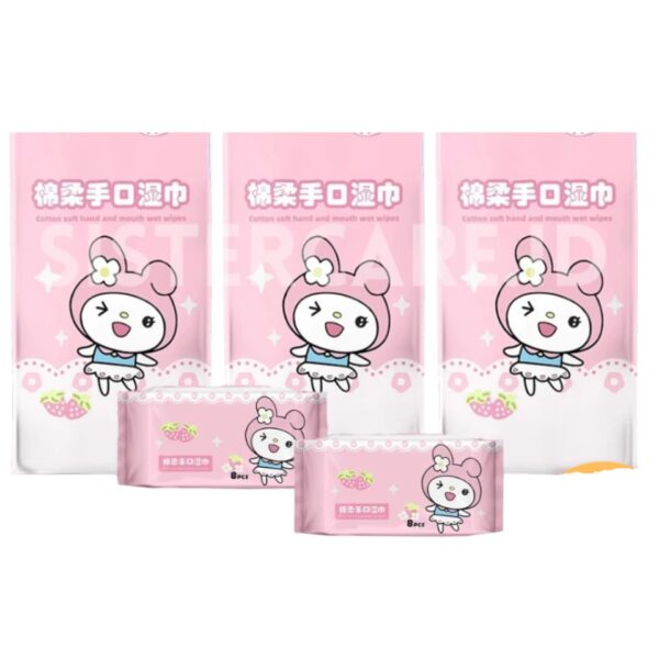 PAÑITO HUMEDO X 1O SANRIO 7419