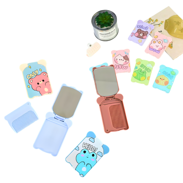 ESPEJO DE CARTERA + PEINILLA MINI