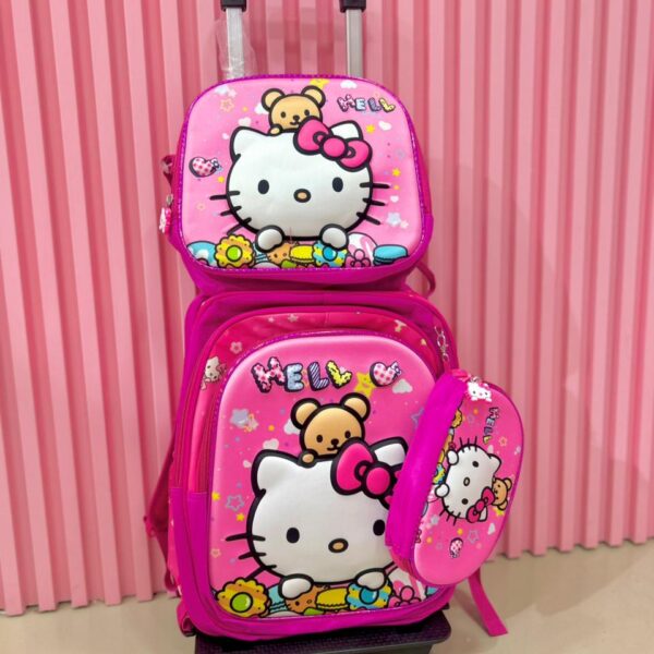 MORRAL TRÍO HELLO KITTY NIÑA