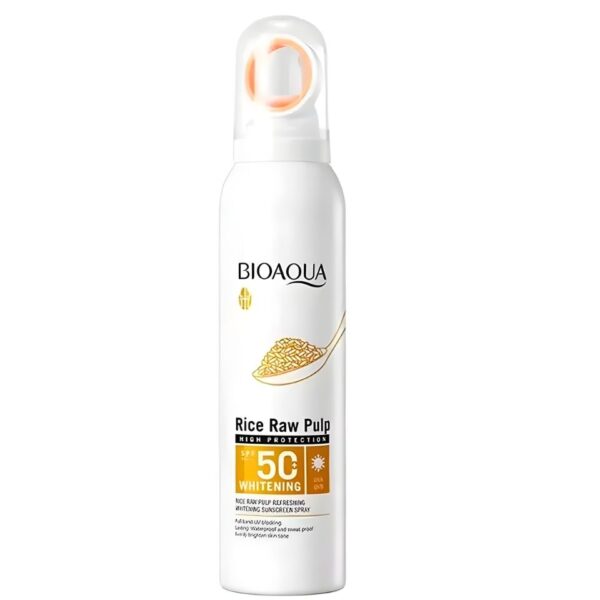 PROTECTOR SOLAR EN SPRAY 50+ BIOQUA ARROZ BQY13171