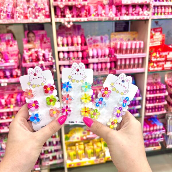 PINZAS SURTIDAS DE NIÑA MINI X6 / PIOJITOS