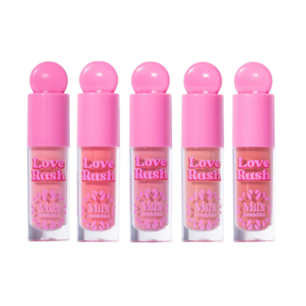 SET DE RUBORES X5 LOVE RUSH