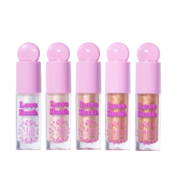 SET DE ILUMINADOR X5 LOVE RUSH MIIS COSMETICS