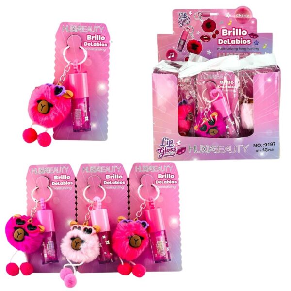 BRILLO LLAVERO PELUCHE 9197