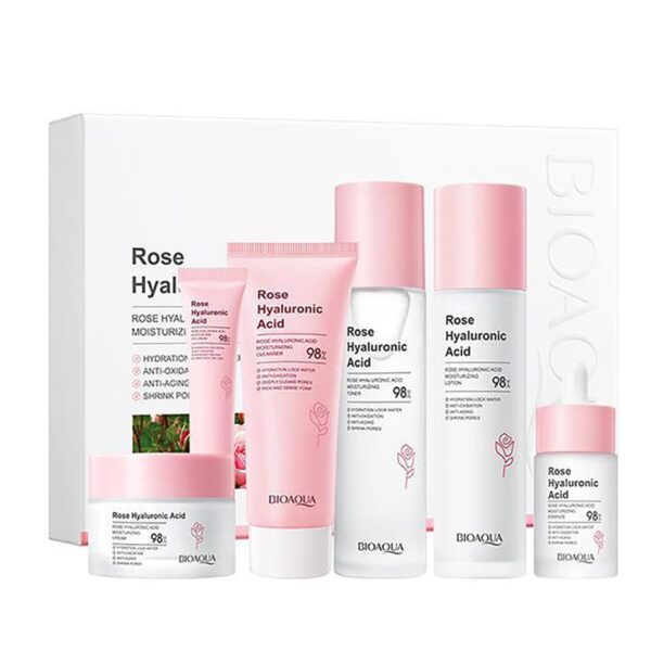 KIT CUIDADO FACIAL ROSAS Y AH BIOAQUA