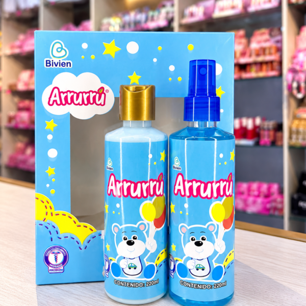 KIT ARRURU NIÑO CREMA + SPLASH 220ML