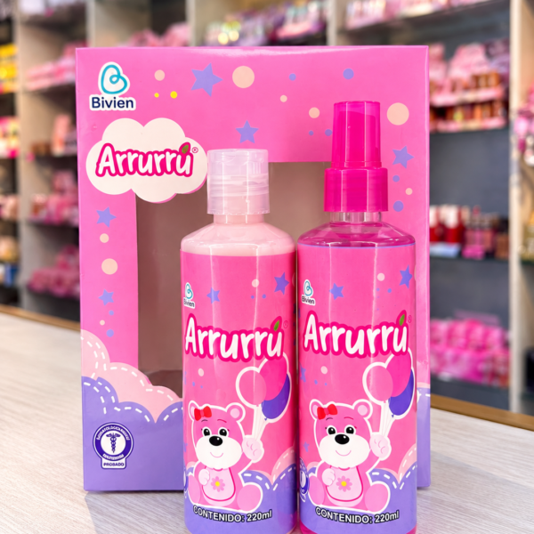 KIT ARRURU NIÑA CREMA + SPLASH 220ML