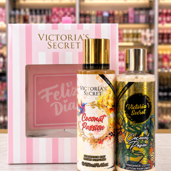 KIT VICTORIA SECRET CREMA + SPLASH TAPA DORADA 250ML